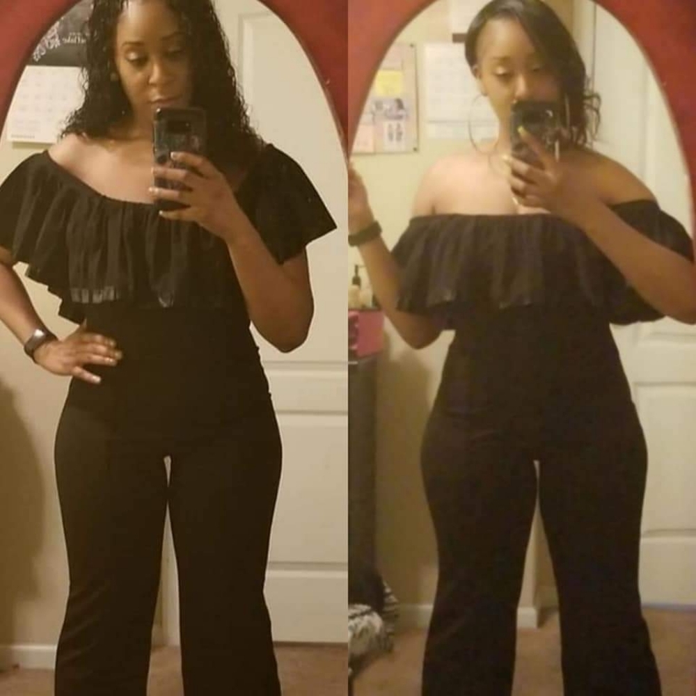 Fashionova off the shoulder 1 piece jump suit